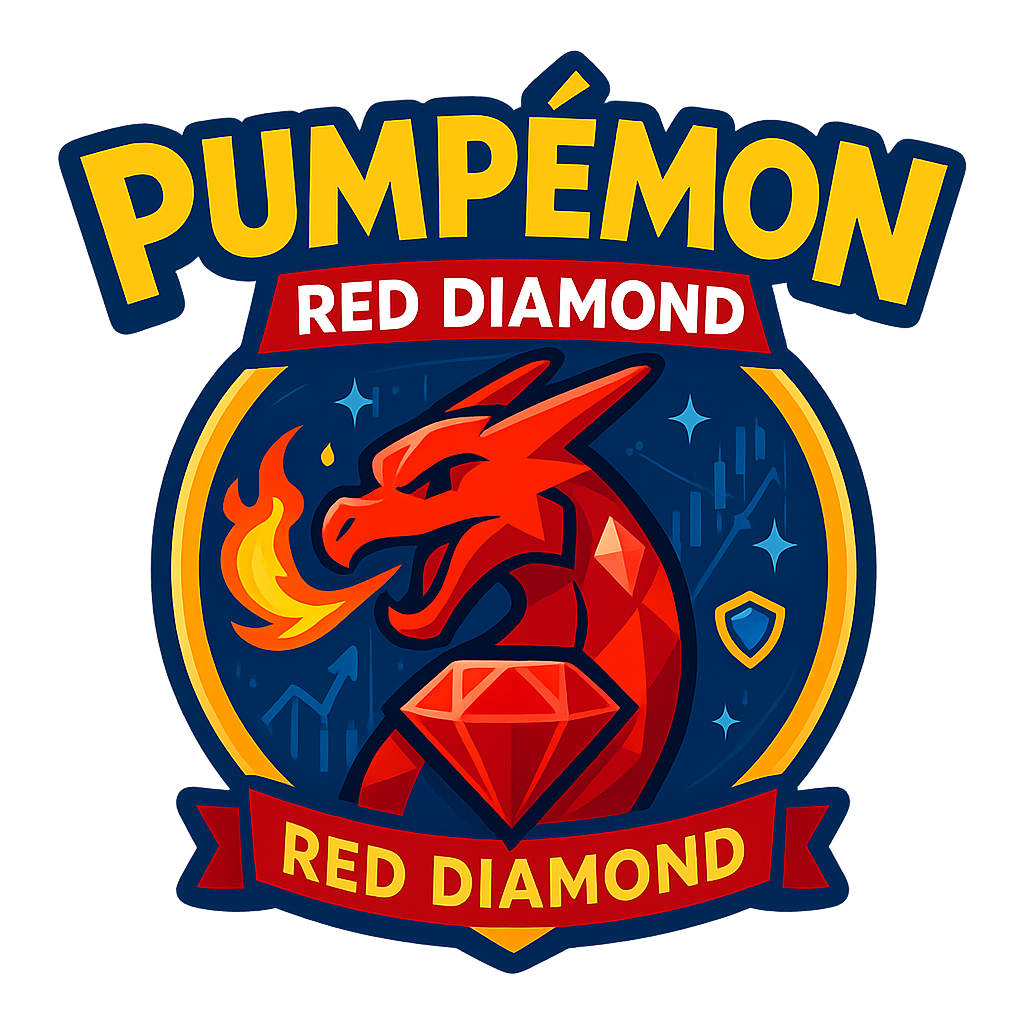 PUMPÉMON RED DIAMOND Logo